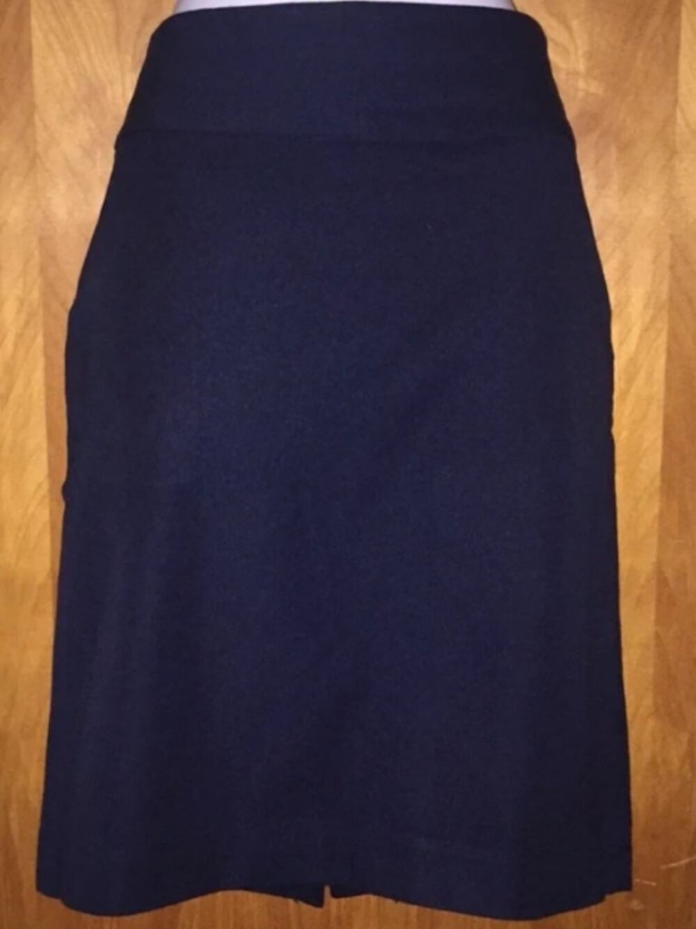 BANANA REPUBLIC Classic Navy Midi Skirt